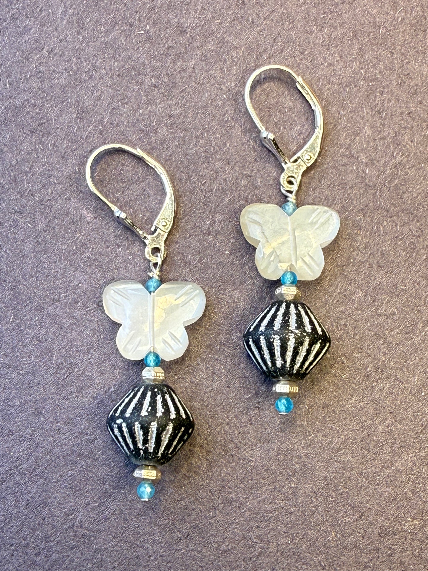 Love poem, a pair of earrings