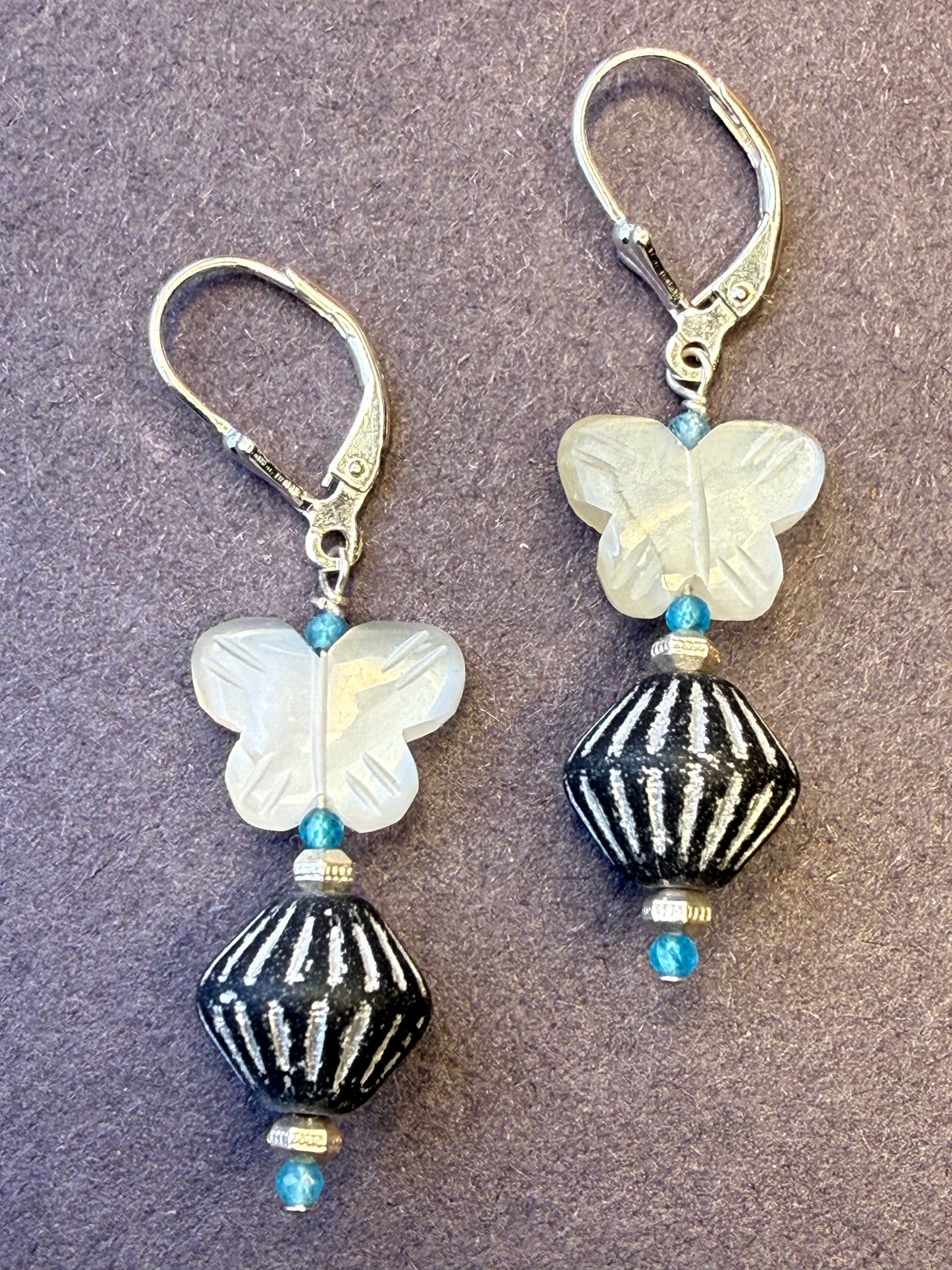 Love poem, a pair of earrings