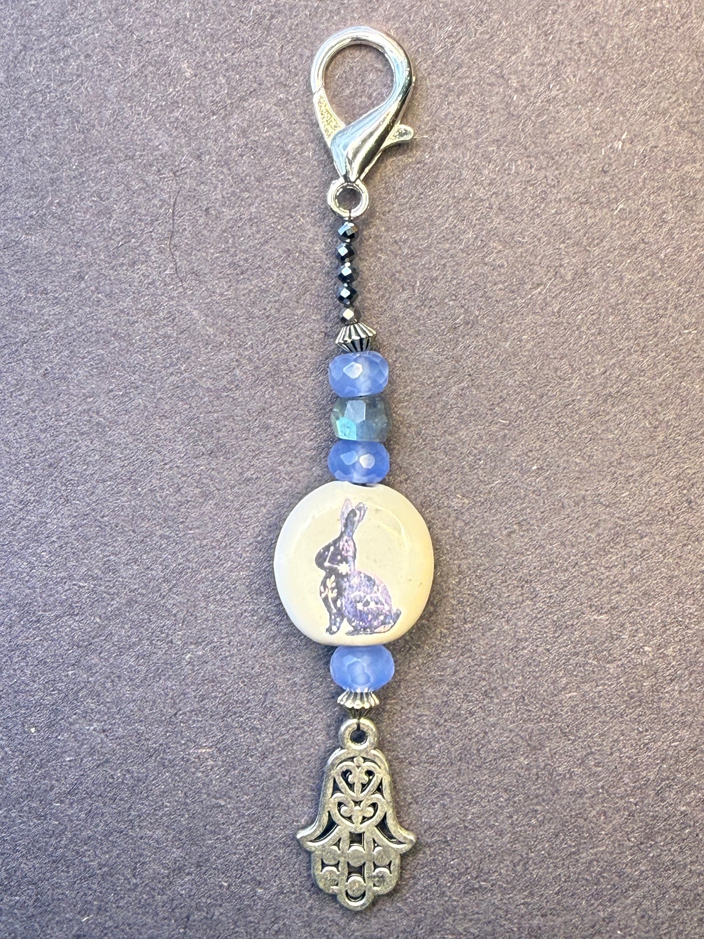 Rabbit magic, a purse charm