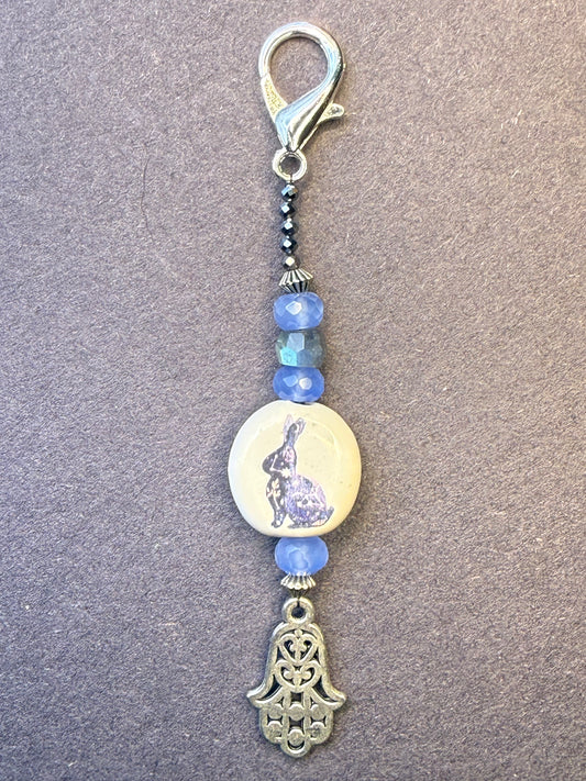 Rabbit magic, a purse charm